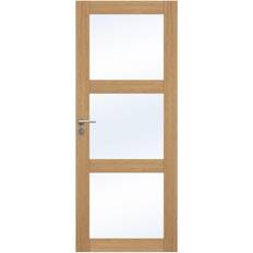 Swedoor Unique GW03L Inderdør Klart glas (90x210cm)