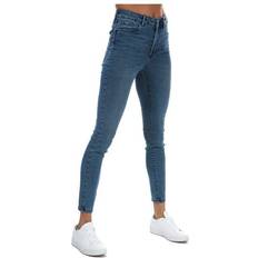 Vero Moda Sophia High Waist Skinny Fit Jeans - Blue/Dark Blue Denim