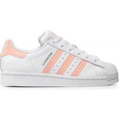 Scarpe per Bambini adidas Junior Superstar - Cloud White/Haze Coral/Cloud White