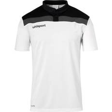 Uhlsport Offense 23 Polo Shirt - White/Black/Anthracite