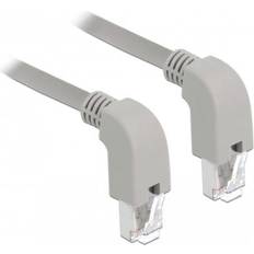 DeLock Downwards RJ45-RJ45 SF/UTP Cat5e 1m