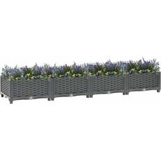Plast Odlingslådor vidaXL Raised Odlingslåda 52x40x23cm 40x160x23cm