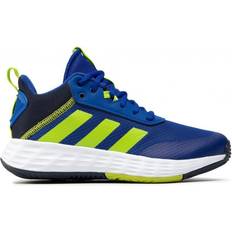 Adidas Textile Basketball Shoes adidas Kid's Ownthegame 2.0 - Royal Blue/Semi Solar Slime/Legend Ink