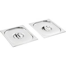 vidaXL Baking Pan Lid for GN 1/2 Utensilios de cocina 2pcs