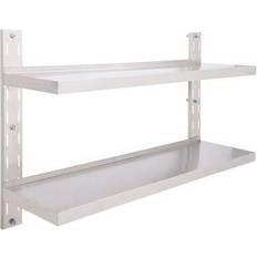 Stainless Steel Furniture vidaXL - Wall Shelf 47.2"