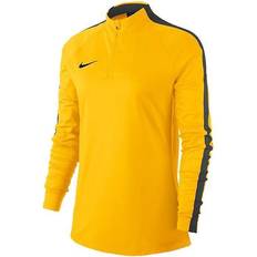 Nike academy drill top NIKE Academy 18 Drill Top Sweatshirt Women - Tour Yellow/Anthracite/Black