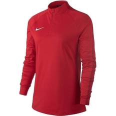 Dame - Fitness - Rød Sweatere Nike Academy 18 Drill Top Sweatshirt Women - University Red/Gym Red/White