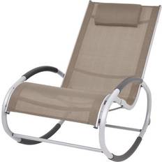 Aluminum Outdoor Rocking Chairs vidaXL 47783