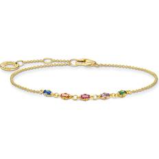 Thomas Sabo Bracelet A2024-488-7-L19V 925 Argent Jaune Doré