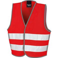 Kid's Core Hi-Vis Safety Vest - Red