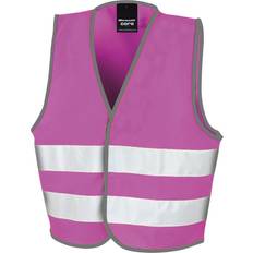 Kid's Core Hi-Vis Safety Vest - Pink
