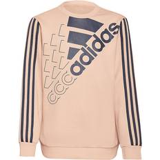 Adidas Essentials Logo Sweatshirt - Ambient Blush/Legend Ink (GS2183)