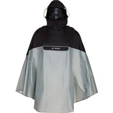 M - Polyamid Regenjacken & Regenmäntel Vaude Covero II Rain Poncho - Light Grey