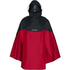 Rood Regenkleding Vaude Covero II Poncho - Rood