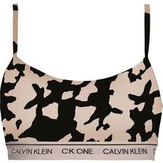 Camouflage Soutiens-gorge Calvin Klein CK One Unlined Bralette - Charming Khaki