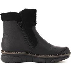 Coupe Étroite Bottes Rieker 73381-00 Chelsea Boots - Black Female