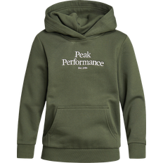 Peak Performance Abbigliamento per bambini Peak Performance Junior Original Hood Thrill Green Unisex