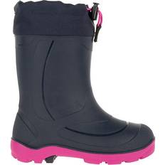 Winter Shoes Kamik Kid's Snobuster 1 - Navy/Magenta