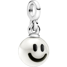 Pandora Me Happy Mini Dangle - Silver/Black/Pearl