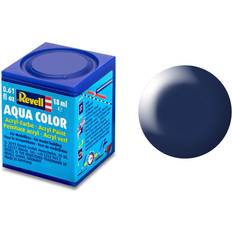 A base d'acqua Pitture acriliche Revell Aqua Color Dark Blue Silk 18ml