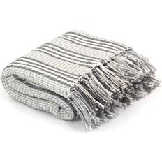 Coperte vidaXL - Blankets Grey/White (250x220cm)