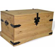 VidaXL Chests vidaXL Mexico Chest 35.8x18.5"