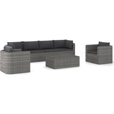 vidaXL 3059492 Outdoor Lounge Set, 1 Table incl. 6 Sofas