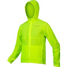 Geel - Schelpjas Jassen Endura Hummvee Windproof Shell Jacket Men - Hi Viz Yellow