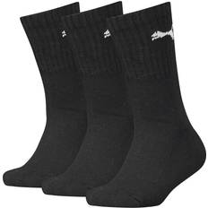 Juniors Crew Socks 3 Pack - Black (100000965-001)