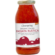 Kosher Saucer Clearspring Demeter Organic Italian Passata Rustica 510g