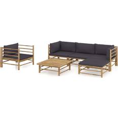 vidaXL 3058196 Loungesæt, 1 borde inkl. 1 stole & 3 sofaer