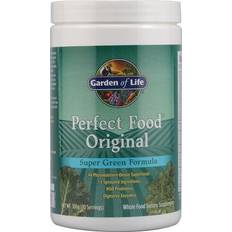 Polvo de Hierba de Trigo Suplementos Garden of Life Perfect Food Original Green Formula 300g