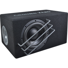 Hout Boot- en autoluidsprekers Ground Zero GZUB 8BR Subwoofer 300 Watt