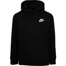 92/98 Kinderbekleidung NIKE Kid's Club Fleece Pull Over Hoodie - Black (86F322-023)