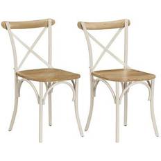 vidaXL - Kitchen Chair 84cm 2pcs