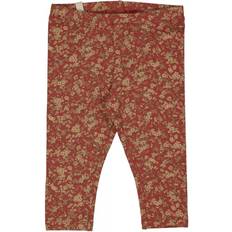 Wheat Rød Bukser Wheat Baby Jersey Leggings - Apple Butter Flowers
