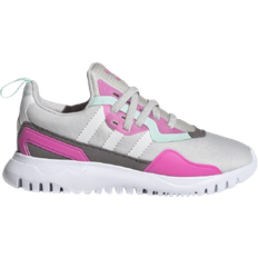 adidas Kid's Originals Flex - Grey One/Cloud White/Screaming Pink