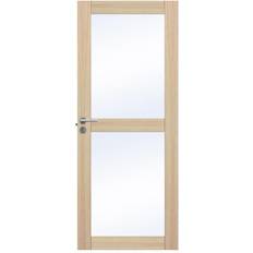 Swedoor Unique GW02L Inderdør Klart glas (100x210cm)