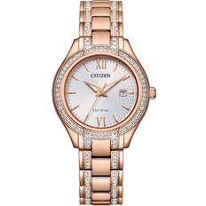 Citizen Crystal-Accent Bracelet Watch, 30mm