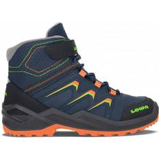 Lowa Kid's Maddox Warm GTX Mid - Navy/Orange