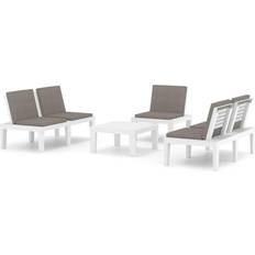 vidaXL 3059835 Loungeset, 1 Bord inkl. 1 Stolar & 2 Soffor