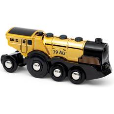 BRIO Trains BRIO Mighty Gold Action Locomotive 33630