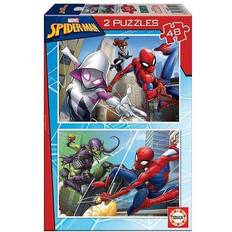 Puslespil Educa Marvel Spiderman 2x48 Pieces