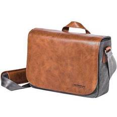 Canvas Camera Bags & Cases OM SYSTEM OM-D Messenger Leather Bag