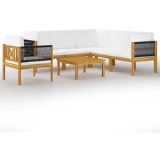 vidaXL 3057889 Loungesæt, 1 borde inkl. 1 stole & 5 sofaer