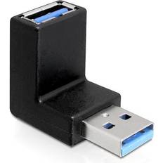 Delock angled usb DeLock Angled USB A-USB A 3.0 M-F Adapter