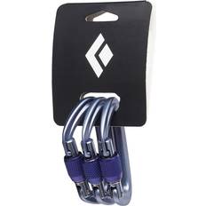 Black Diamond Karabinkroker Black Diamond Liteforge Screwgate 3-Pack