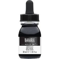 À base d'eau Peintures acryliques Liquitex Professional Acrylic Ink Carbon Black 30ml