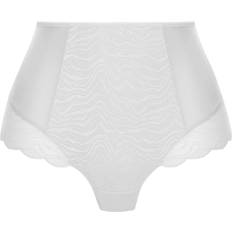 Fantasie Culotte Taille Haute Impression - Blanc