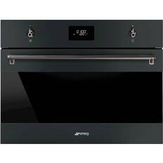 1000 W Mikrobølgeovne Smeg SF4301MN Sort